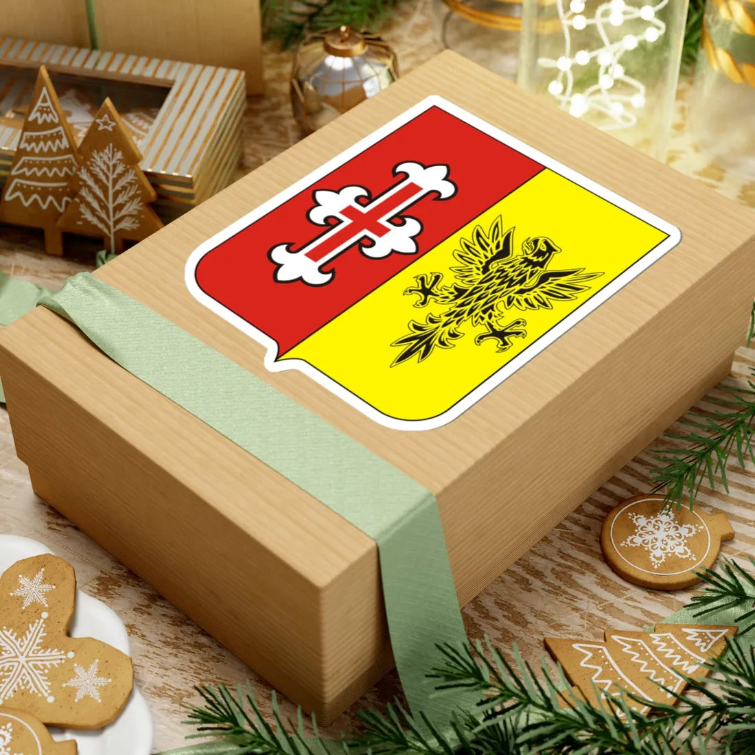 COA Baron of Soledade (Brazil) (Coat of Arms) STICKER Vinyl Kiss-Cut Decal - The Sticker Space