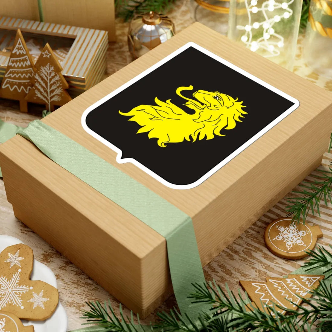 COA Baron of Tefé (Brazil) (Coat of Arms) STICKER Vinyl Kiss-Cut Decal - The Sticker Space