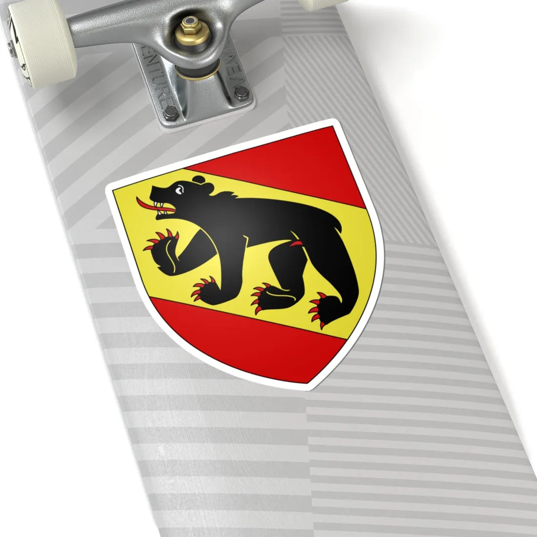 CoA Bern Canton (Switzerland) (Coat of Arms) STICKER Vinyl Kiss-Cut Decal - The Sticker Space
