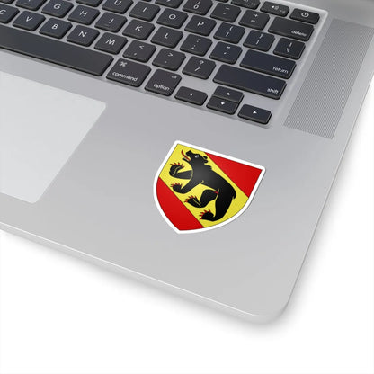 CoA Bern Canton (Switzerland) (Coat of Arms) STICKER Vinyl Kiss-Cut Decal - The Sticker Space