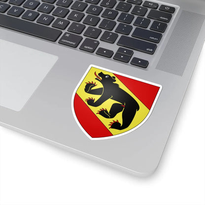 CoA Bern Canton (Switzerland) (Coat of Arms) STICKER Vinyl Kiss-Cut Decal - The Sticker Space