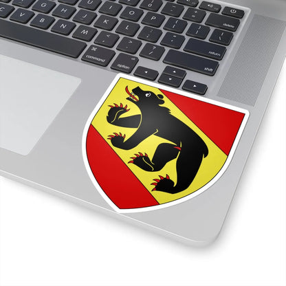 CoA Bern Canton (Switzerland) (Coat of Arms) STICKER Vinyl Kiss-Cut Decal - The Sticker Space