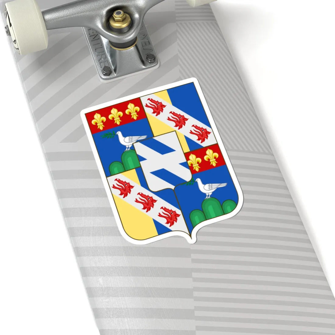 CoA Bianchi Dottula (Italy) (Coat of Arms) STICKER Vinyl Kiss-Cut Decal - The Sticker Space