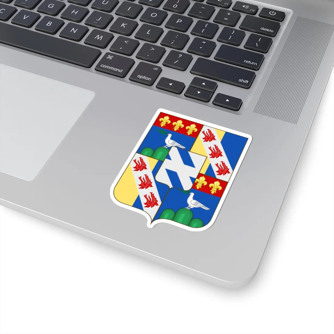 CoA Bianchi Dottula (Italy) (Coat of Arms) STICKER Vinyl Kiss-Cut Decal - The Sticker Space