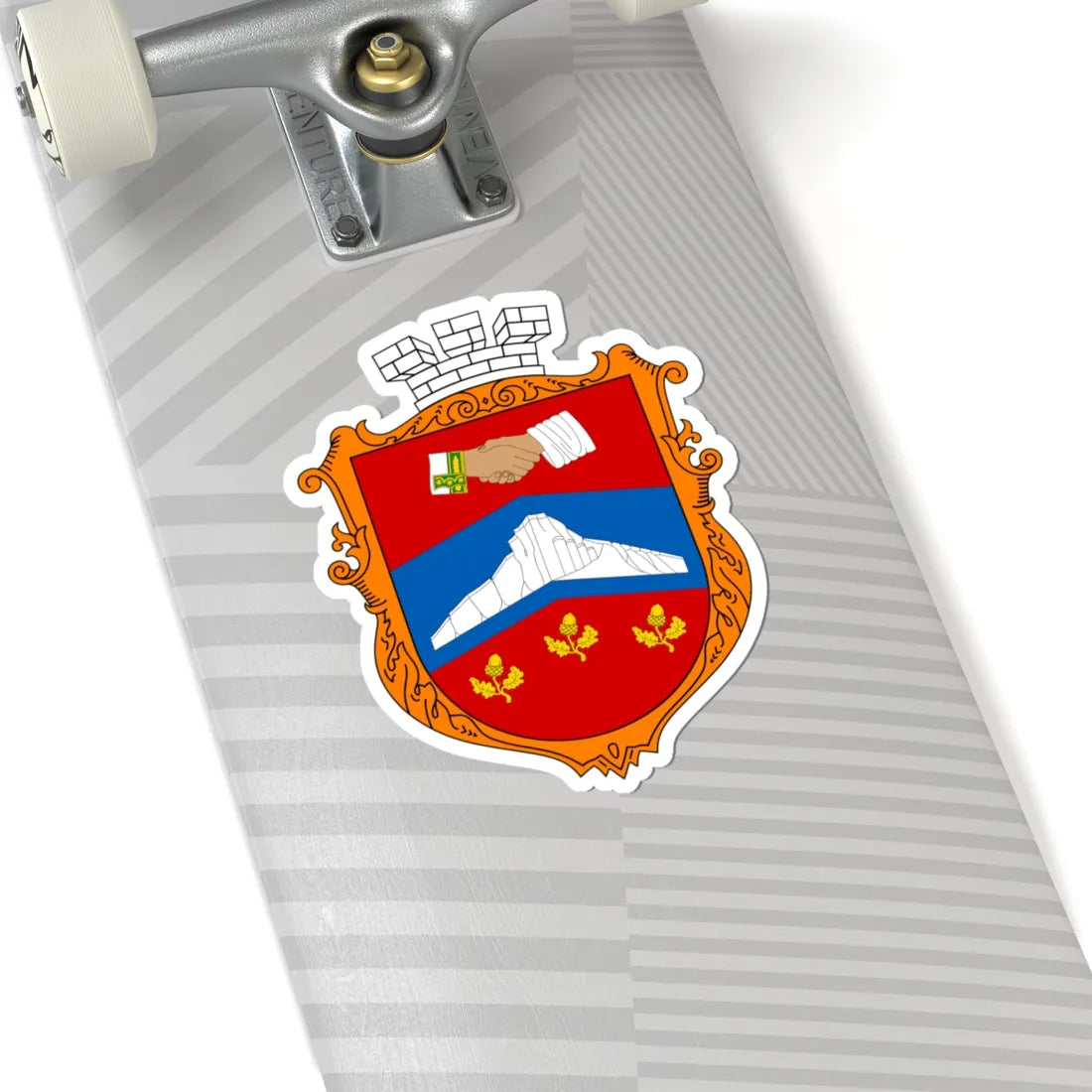 COA Bilohirsk Krym UHT (Ukraine) (Coat of Arms) STICKER Vinyl Kiss-Cut Decal - The Sticker Space