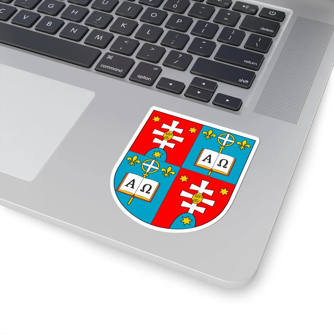 COA bishop UA Sasik Milan (Ukraine) (Coat of Arms) STICKER Vinyl Kiss-Cut Decal - The Sticker Space