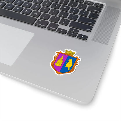 COA Bobryk Kyivska Ukraine UHT (Ukraine) (Coat of Arms) STICKER Vinyl Kiss-Cut Decal - The Sticker Space