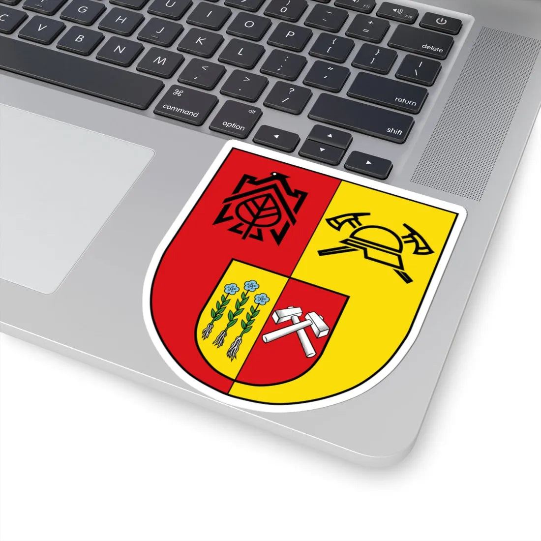 COA BrdSchABw (Germany) (Coat of Arms) STICKER Vinyl Kiss-Cut Decal - The Sticker Space