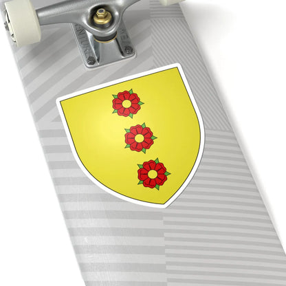 CoA Buchegg Family (Switzerland) (Coat of Arms) STICKER Vinyl Kiss-Cut Decal - The Sticker Space