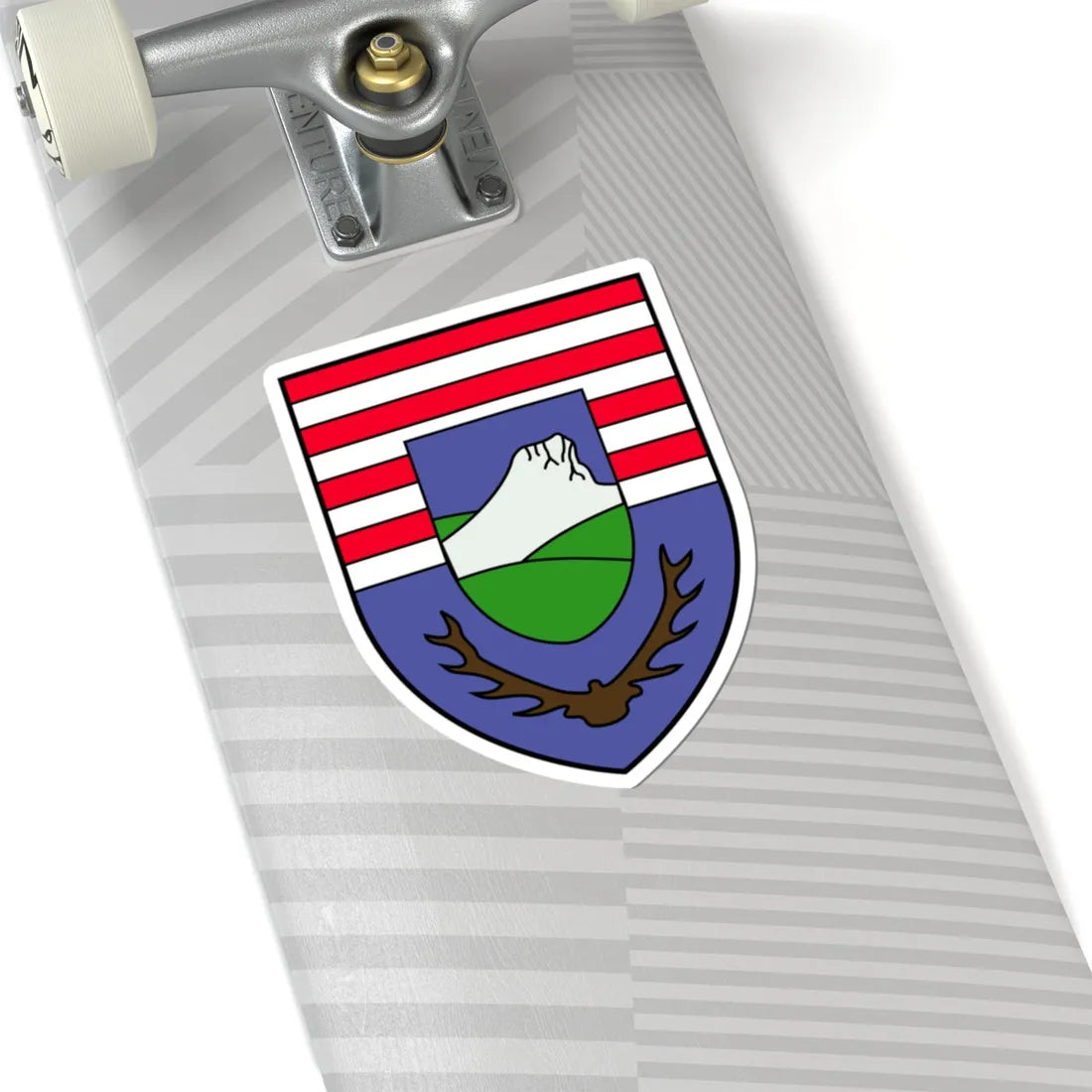 COA Budaörs (Hungary) (Coat of Arms) STICKER Vinyl Kiss-Cut Decal - The Sticker Space