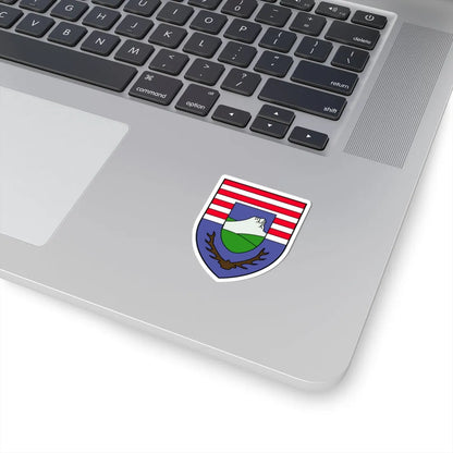 COA Budaörs (Hungary) (Coat of Arms) STICKER Vinyl Kiss-Cut Decal - The Sticker Space