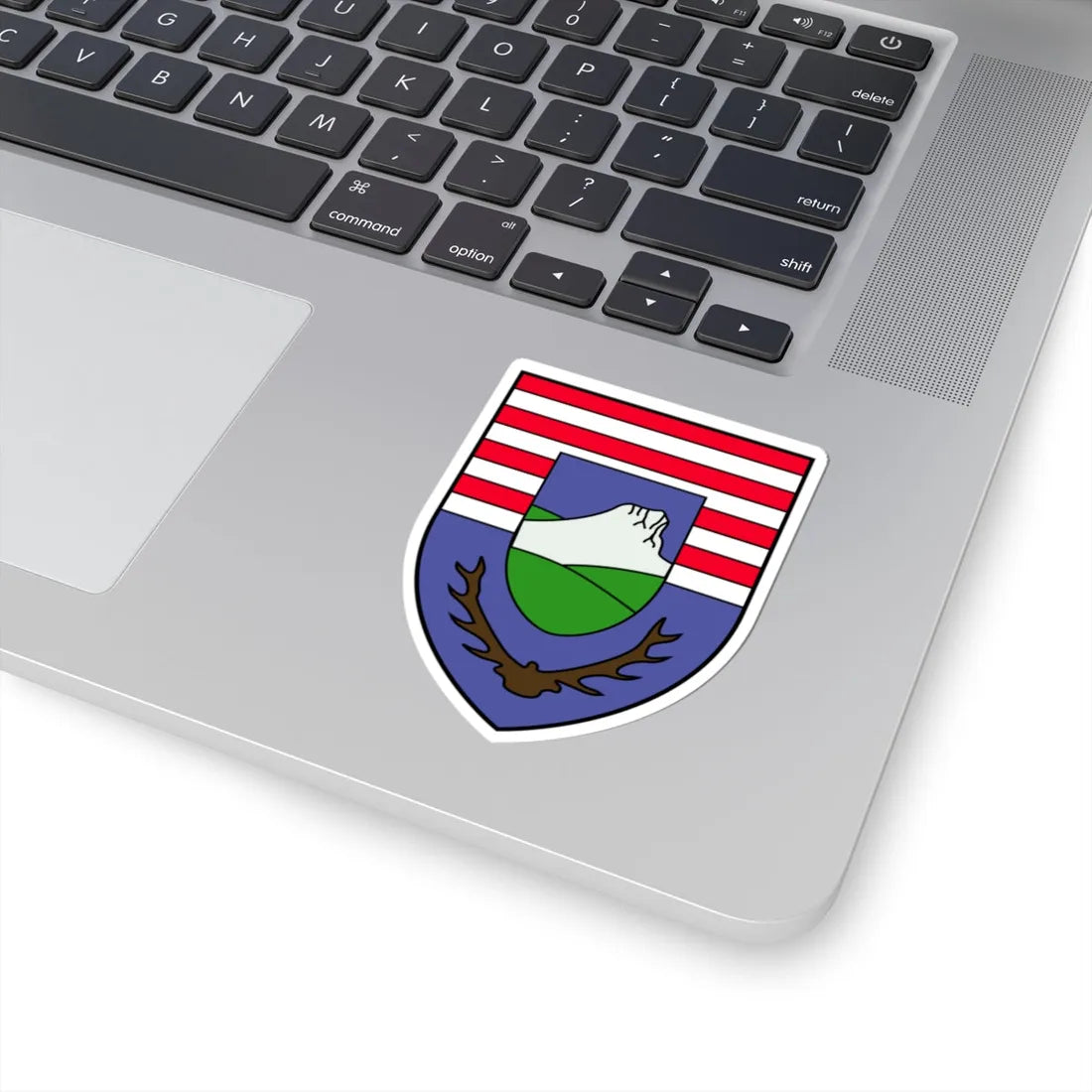 COA Budaörs (Hungary) (Coat of Arms) STICKER Vinyl Kiss-Cut Decal - The Sticker Space