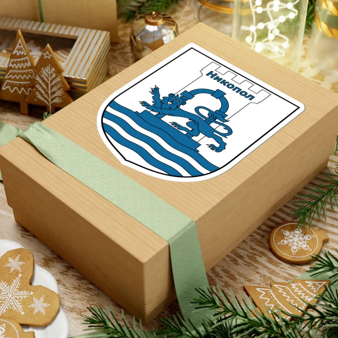 Coa Bulgaria Town Nikopol (Bulgaria) (Coat of Arms) STICKER Vinyl Kiss-Cut Decal - The Sticker Space