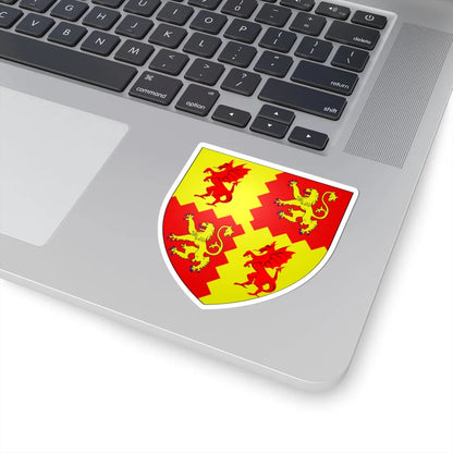 COA Carmarthenshire (United Kingdom) (Coat of Arms) STICKER Vinyl Kiss-Cut Decal - The Sticker Space