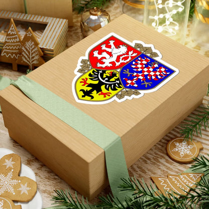 CoA Castle Guard (Czech Republic) (Coat of Arms) STICKER Vinyl Kiss-Cut Decal - The Sticker Space