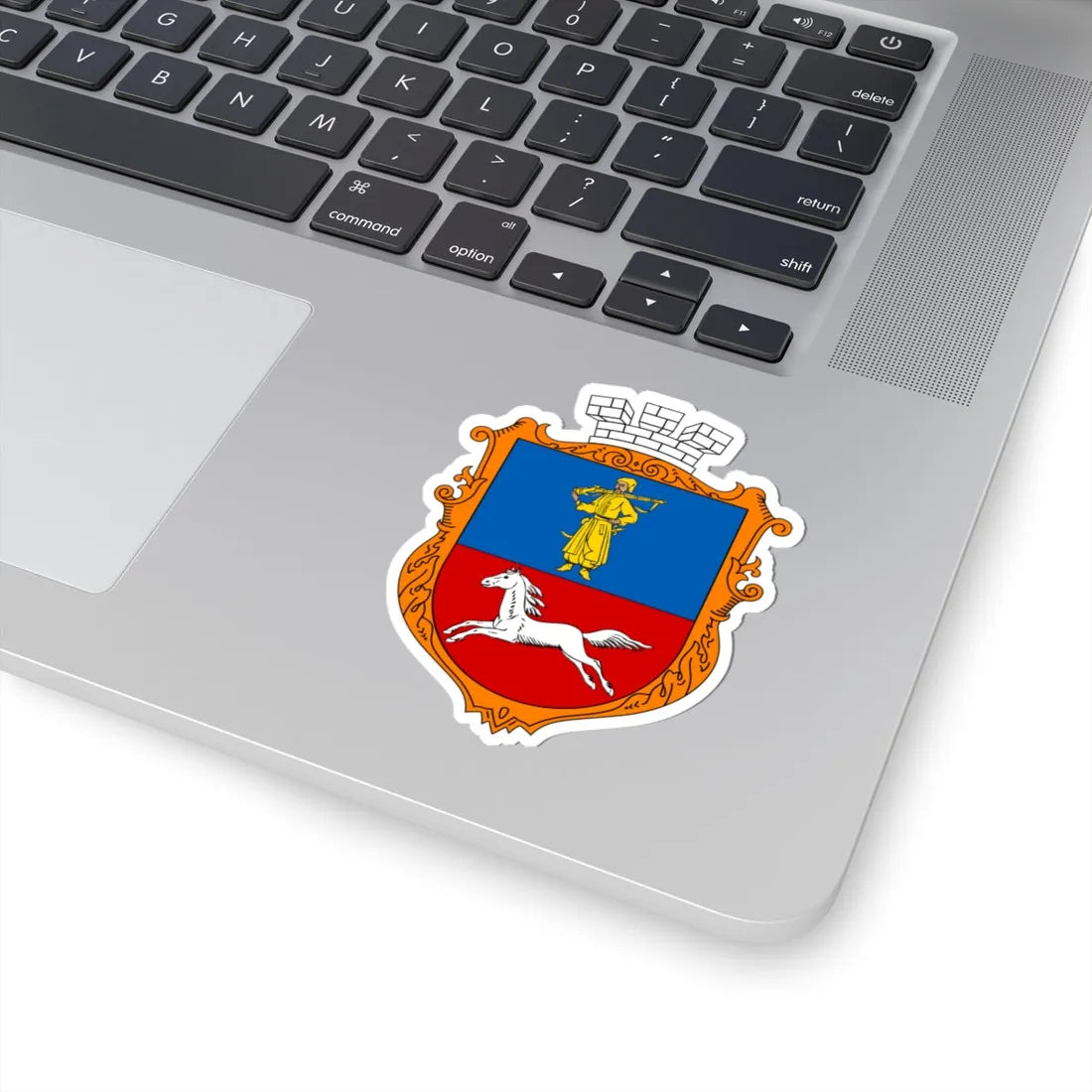 COA Cherkasy Cherkaska Ukraine UHT (Ukraine) (Coat of Arms) STICKER Vinyl Kiss-Cut Decal - The Sticker Space