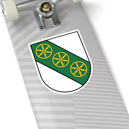 CoA civ ITA Olang-Valdaora (Italy) (Coat of Arms) STICKER Vinyl Kiss-Cut Decal - The Sticker Space