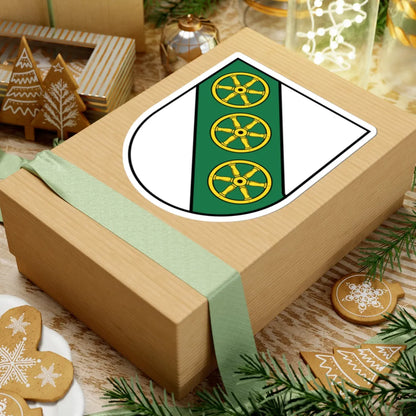 CoA civ ITA Olang-Valdaora (Italy) (Coat of Arms) STICKER Vinyl Kiss-Cut Decal - The Sticker Space