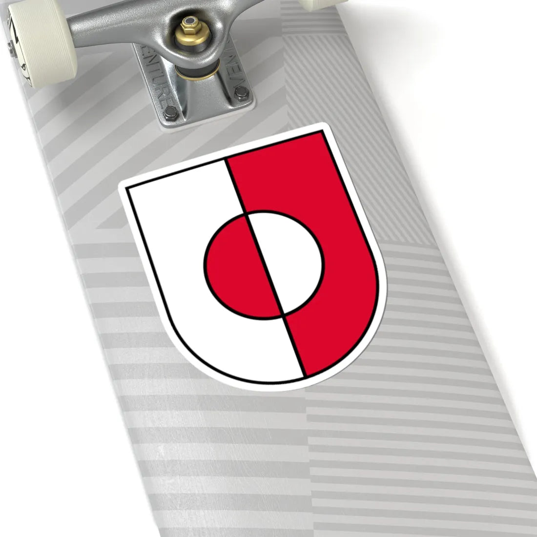 CoA civ ITA Toblach-Dobbiaco (Italy) (Coat of Arms) STICKER Vinyl Kiss-Cut Decal - The Sticker Space