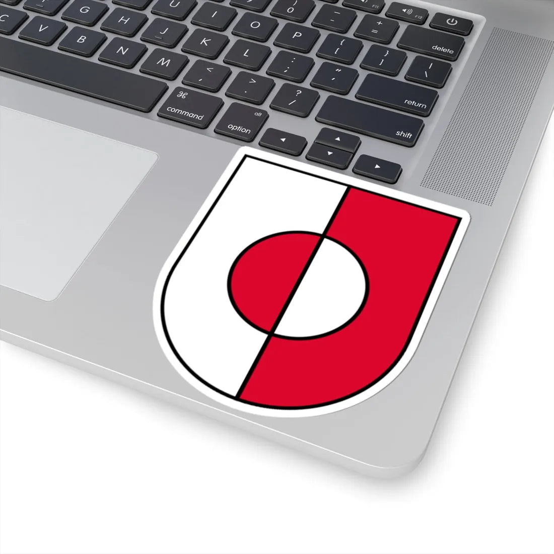 CoA civ ITA Toblach-Dobbiaco (Italy) (Coat of Arms) STICKER Vinyl Kiss-Cut Decal - The Sticker Space