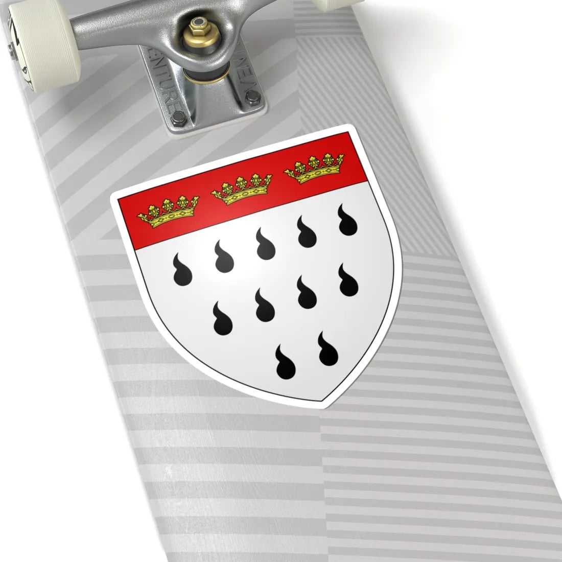 CoA Cologne NRW (Germany) (Coat of Arms) STICKER Vinyl Kiss-Cut Decal - The Sticker Space