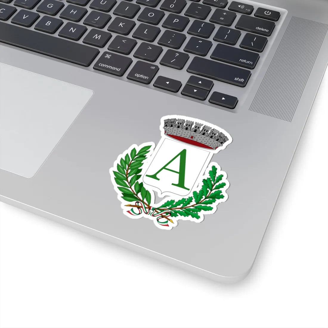 CoA Comune di Angrogna (Italy) (Coat of Arms) STICKER Vinyl Kiss-Cut Decal - The Sticker Space