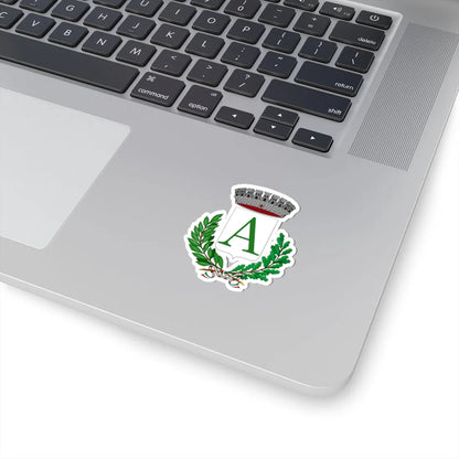 CoA Comune di Angrogna (Italy) (Coat of Arms) STICKER Vinyl Kiss-Cut Decal - The Sticker Space