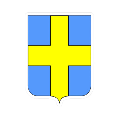 CoA Comune di Avio 2 (Italy) (Coat of Arms) STICKER Vinyl Kiss-Cut Decal 2 Inch White - The Sticker Space