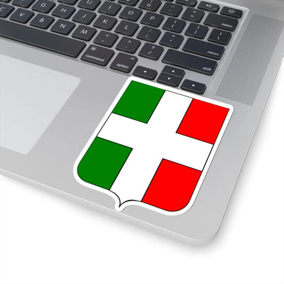 CoA Comune di Buttigliera Alta 2 (Italy) (Coat of Arms) STICKER Vinyl Kiss-Cut Decal - The Sticker Space