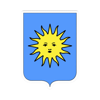 CoA Comune di Solofra 2 (Italy) (Coat of Arms) STICKER Vinyl Kiss-Cut Decal 2 Inch White - The Sticker Space