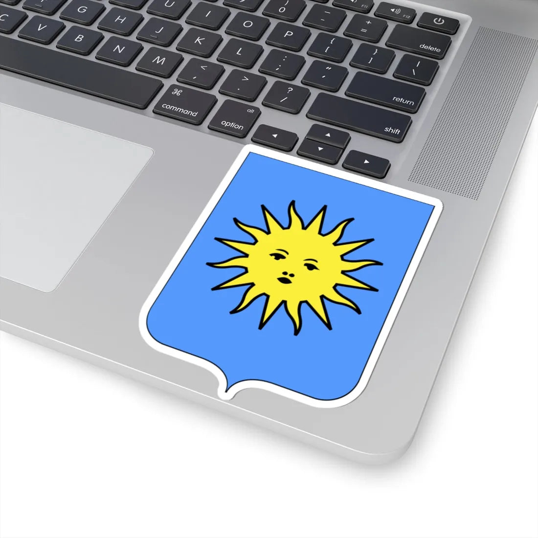 CoA Comune di Solofra 2 (Italy) (Coat of Arms) STICKER Vinyl Kiss-Cut Decal - The Sticker Space