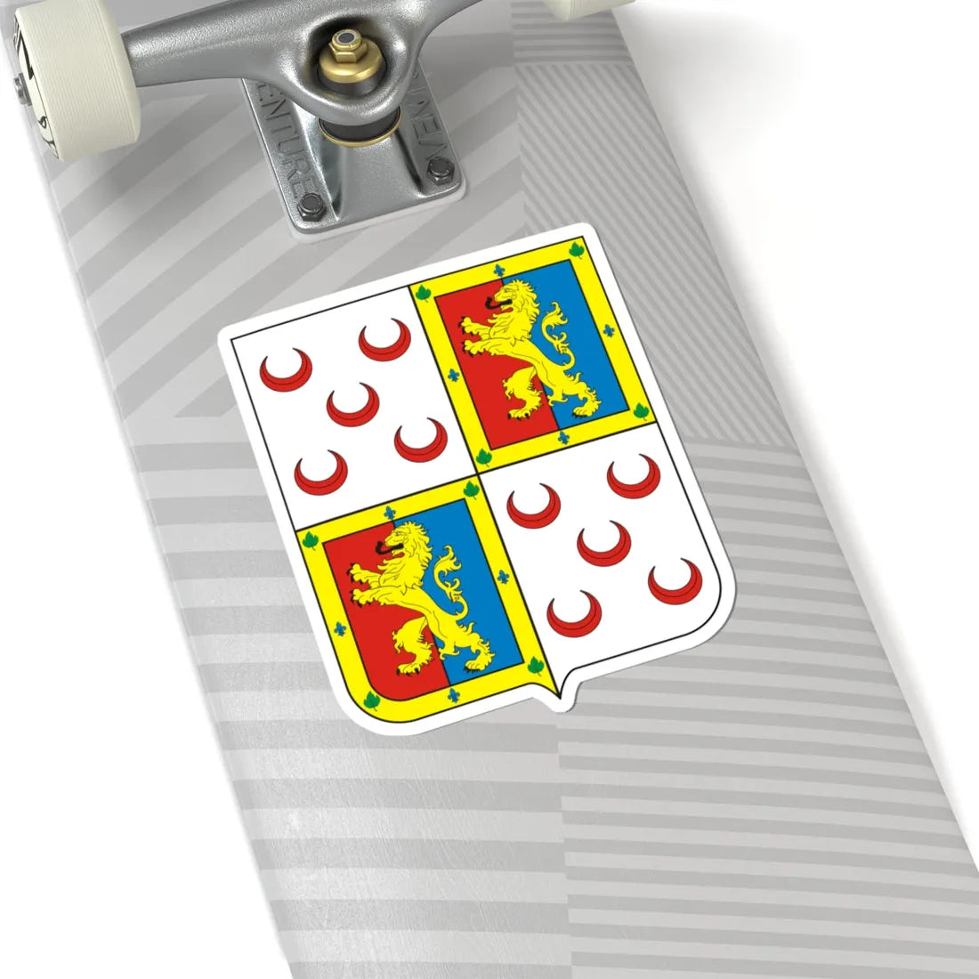 COA Count of Carapebus (Brazil) (Coat of Arms) STICKER Vinyl Kiss-Cut Decal - The Sticker Space