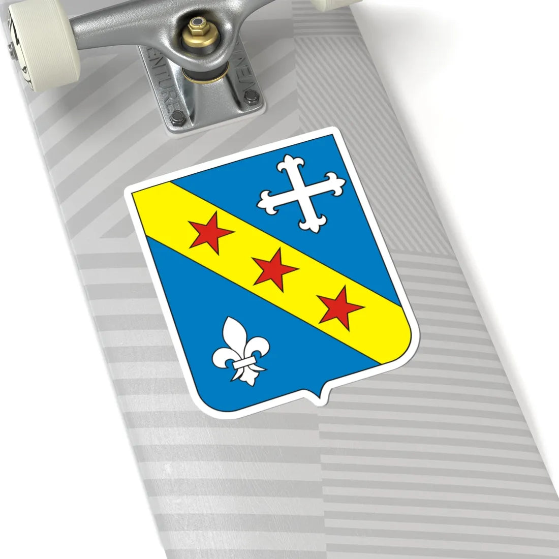 COA Count of Figueiredo (Brazil) (Coat of Arms) STICKER Vinyl Kiss-Cut Decal - The Sticker Space