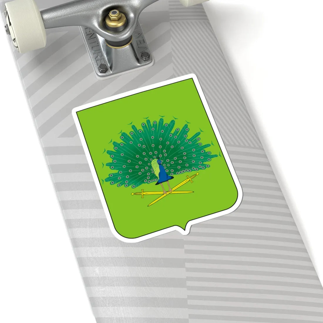 COA Count of Itaguaí (Brazil) (Coat of Arms) STICKER Vinyl Kiss-Cut Decal - The Sticker Space