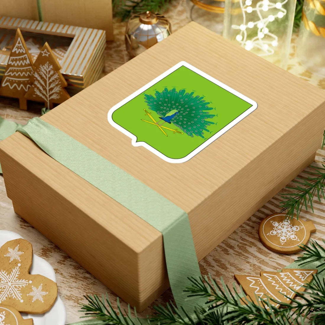 COA Count of Itaguaí (Brazil) (Coat of Arms) STICKER Vinyl Kiss-Cut Decal - The Sticker Space