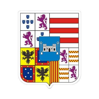 COA Count of Porto Alegre (Brazil) (Coat of Arms) STICKER Vinyl Kiss-Cut Decal 6 Inch White - The Sticker Space