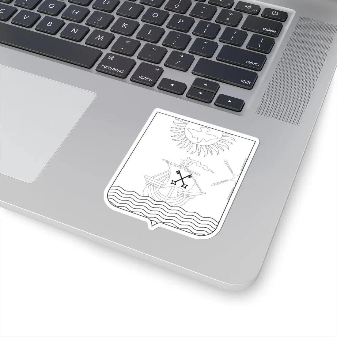 COA Count of Santa Fé (Brazil) (Coat of Arms) STICKER Vinyl Kiss-Cut Decal - The Sticker Space