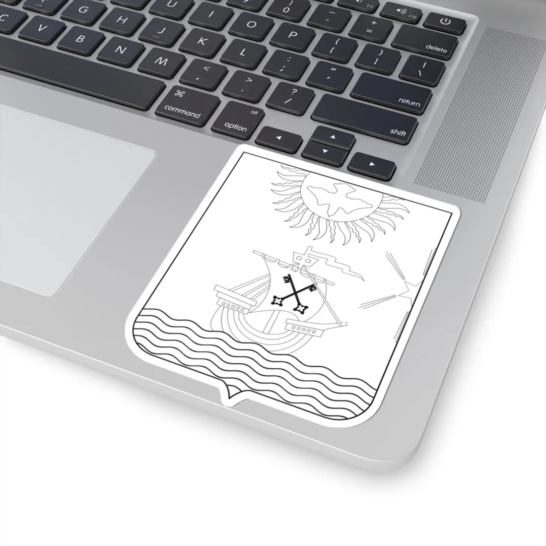 COA Count of Santa Fé (Brazil) (Coat of Arms) STICKER Vinyl Kiss-Cut Decal - The Sticker Space