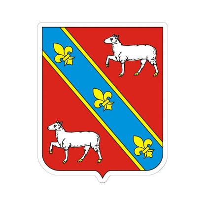 COA Count of Vila Nova de São José (Brazil) (Coat of Arms) STICKER Vinyl Kiss-Cut Decal 6 Inch White - The Sticker Space