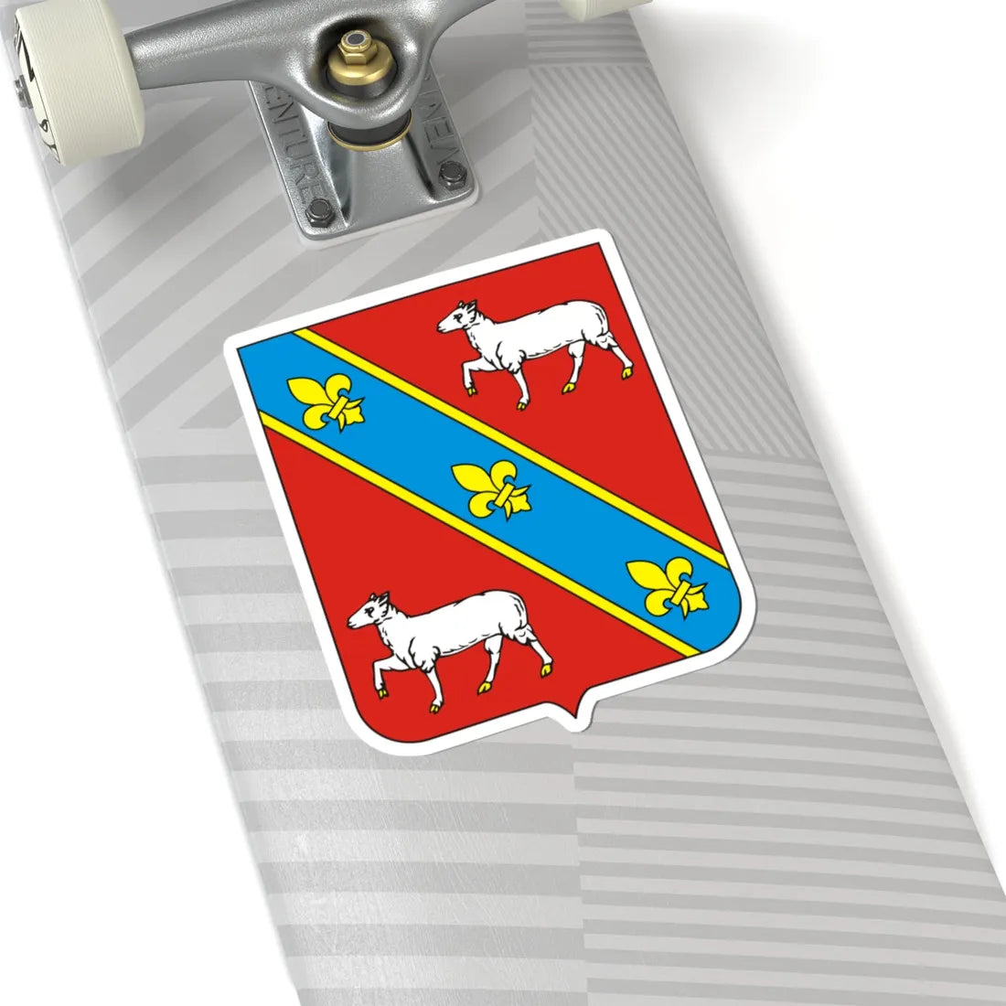 COA Count of Vila Nova de São José (Brazil) (Coat of Arms) STICKER Vinyl Kiss-Cut Decal - The Sticker Space