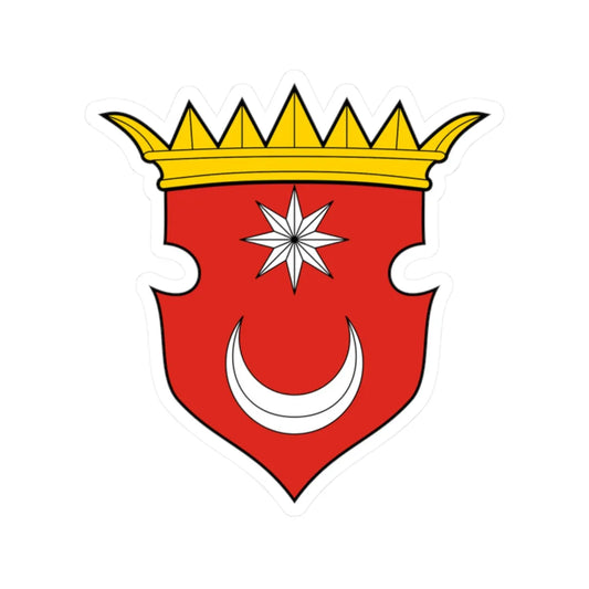 Coa Croatia Country Illyria History (Croatia) (Coat of Arms) STICKER Vinyl Kiss-Cut Decal 2 Inch White - The Sticker Space