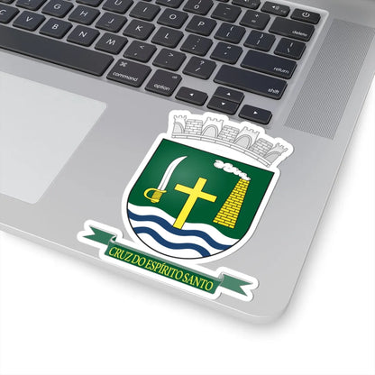 CoA Cruz do Espírito Santo (Brazil) (Coat of Arms) STICKER Vinyl Kiss-Cut Decal - The Sticker Space