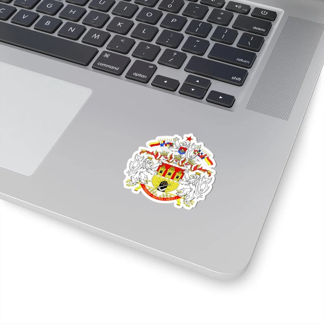 COA cz Praha 1960 (Czech Republic) (Coat of Arms) STICKER Vinyl Kiss-Cut Decal - The Sticker Space