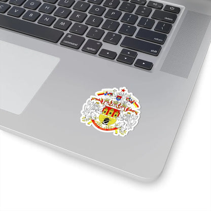 COA cz Praha 1960 (Czech Republic) (Coat of Arms) STICKER Vinyl Kiss-Cut Decal - The Sticker Space
