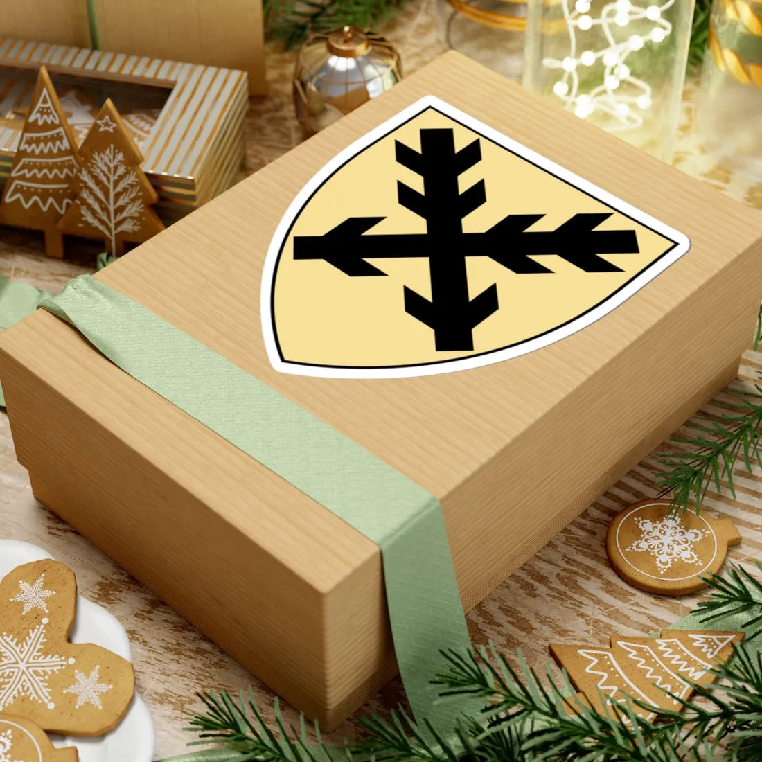 Coa Czech Family Hronovec (Czech Republic) (Coat of Arms) STICKER Vinyl Kiss-Cut Decal - The Sticker Space