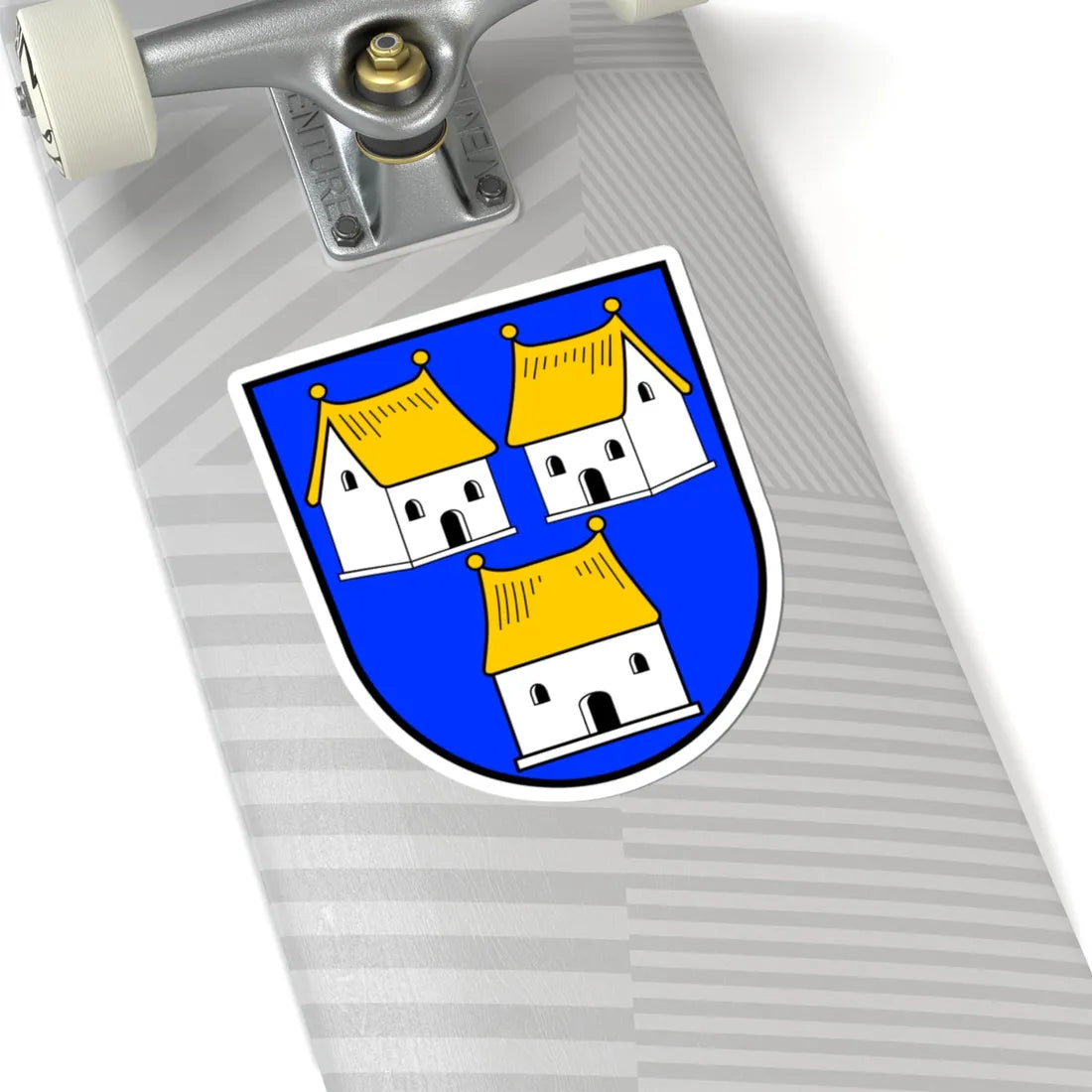 Coa de-by-dorfen (Germany) (Coat of Arms) STICKER Vinyl Kiss-Cut Decal - The Sticker Space