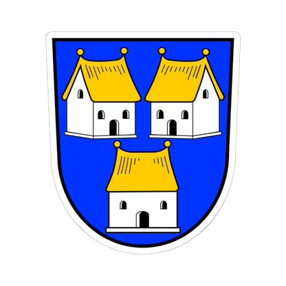 Coa de-by-dorfen (Germany) (Coat of Arms) STICKER Vinyl Kiss-Cut Decal - The Sticker Space