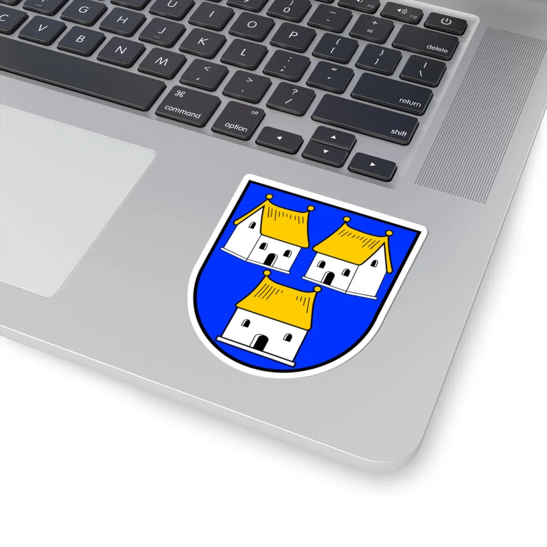 Coa de-by-dorfen (Germany) (Coat of Arms) STICKER Vinyl Kiss-Cut Decal - The Sticker Space