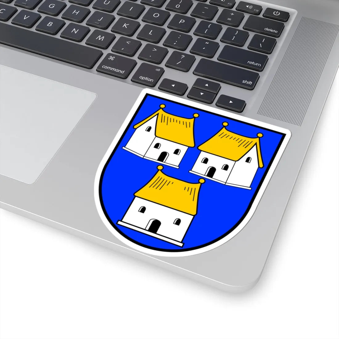 Coa de-by-dorfen (Germany) (Coat of Arms) STICKER Vinyl Kiss-Cut Decal - The Sticker Space