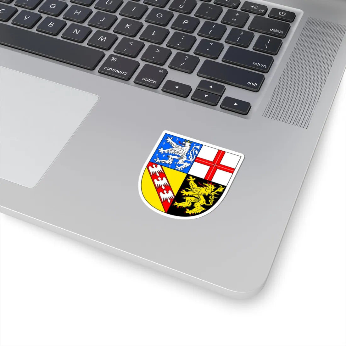 Coa de-saarland (Germany) (Coat of Arms) STICKER Vinyl Kiss-Cut Decal - The Sticker Space